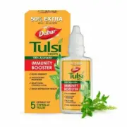 DABUR Tulsi Ark Drops (Holy Basil) Herbal For Immunity Boost stress control 30ml