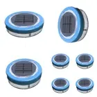 Submersible Underwater Light Solar Floating Pool Light Blue for Lawn Garden Pond