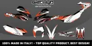 Set Sticker Graphics Kit Decals Spitfire for Motorcycle Smc 690 Dekor