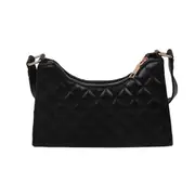 Lattice Pattern Small Shoulder Bags For Women 2021 Casual PU Leather Underarm Bags Female Solid Color Handbags