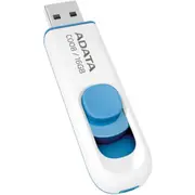 ADATA C008 USB Flash Drive - 16GB - White / Blue USB 2.0 [AC008-16G-RWE]