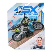 SX Supercross Motorcycle 1:10 Ricky Carmichael