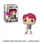 官方週邊商品 FUNKO POP! 防彈少年團 ROCKS: BTS [JUNG KOOK 柾國] 玩偶 公仔 (美國進口)
