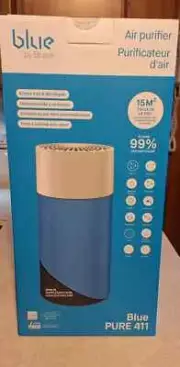 Blueair Blue Pure 411 Non Auto HEPA Silent Air Purifier Up To 540 Sq Ft