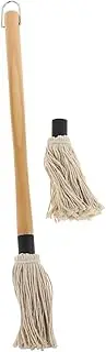 Abaodam Grill Brush and Scraper BBQ Grill Brush BBQ Utensils Set Mop for Easy Cleaning