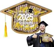 Imtrub Money Saving Box - Wooden Cash Saving Box Graduation,Wooden Centerpiece Decoration for Senior College Women Men High School Her Him Daughter Son