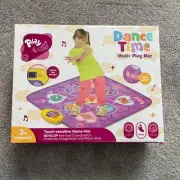 Hahamuka Dance Time Music Game Play Mat Musical Childs Sensory Learning Toy Pink