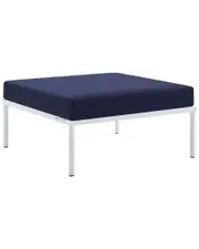Modway Harmony Sunbrella Outdoor Patio Aluminum Ottoman