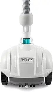 INTEX 28007E ZX50 Suction-Side Above Ground Automatic Vacuum Pool Cleaner: for Smaller Pools – Cleans Pool Floor – Removes Debris – Removable Filter Tray – 21ft Tangle Free Hose