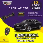 100% Plug & Play Remote Start OEM Factory Activated fits: 2020-2023 Cadillac CT4