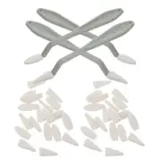2 Sets Replace Boxed Pen Wiper Paper Blending Stumps Sticks for Drawing