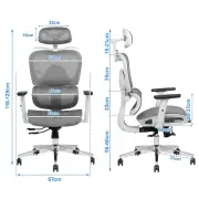 Advwin Ergonomic Mesh Office Chair High Back