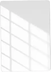 Alipis Safe Rounded Edges Magnetic Mirror Locker Decor Shatterproof Acrylic Office School Gym Mirr
