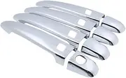 ATATNK Compatible for Lexus LS XF30 430 2001 2002 2003 2004 2005 2006 Luxuriou Chrome Door Handle Cover Catch Trim Set Car Styling Accessories ABS(4 Button 4 Door)