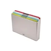4pc Joseph & Joseph Folio Icon 34cm Chopping/Cutting Board w/ Storage Set Large