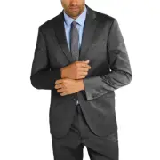 Kenneth Cole REACTION Men's Suit Jacket, dark Gray 42 Short