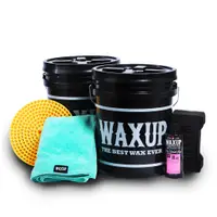 在飛比找蝦皮商城優惠-【WAXUP兩桶水洗車組】含水桶X2 砂石過濾網 吸水布 洗