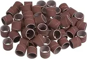 uxcell 50pcs Sanding Drums 1/2 Inch Mini Sanding Sleeves 400 Grit Sanding Bands for Drum Sander Rotary Tools