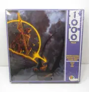 Ring Of Fire Breathing Dragon 1000 pc Jigsaw Puzzle 1989 American Publ NEW