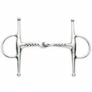 Korsteel Corkscrew Mouth Full Cheek Snaffle Bit