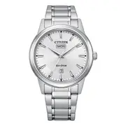Citizen Dress Eco-Drive Men's White Watch AW0100-86A