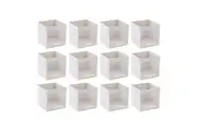 12PK Boxsweden Kloset Linen Foldable Wardrobe Organising Storage Cube 30x30x30cm
