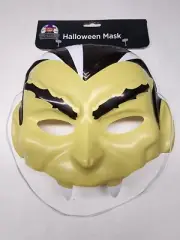 Happy Halloween Dracula Vampire Mask Elastic Head Band Plastic
