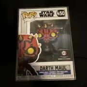 Funko Pop! Star Wars: Darth Maul #450 Chalice Collectibles Excl in a Protector