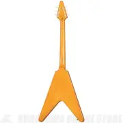 Epiphone 1958 Korina Flying V Aged Natural White Pickguard exhibited at the s
