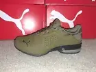 Size 8.5 - PUMA Viz Runner Repeat. Deep Olive. Black