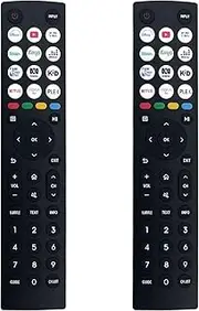 2Pack EN2B36H Infrared Replacement Remote for Hisense Smart TV 55U7HAU 65U7HAU 75U7HAU 85U7HAU 50A7HAU 85A7HAU 55A7HAU 43A7HAU 65A7HAU 75A7HAU 55U8HAU 65U8HAU 75U8HAU 32A4H 43A4H 40A4H 32A4HAU