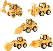 Truck Toy Set for Boys and Girls 5 Pcs Mini Plastic Vehicle Car Toys Easy to Grip and Learn Random Style