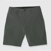 Volcom Men's Kerosene Hybrid Shorts Charcoal Heather NWT