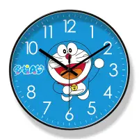 在飛比找蝦皮購物優惠-IPURAS易普拉6810童趣客廳掛鐘哆啦A夢早教家用時鐘掛