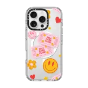 iPhone 16 Pro Clear Case MagSafe Compatible Self Care Club! Phone Case
