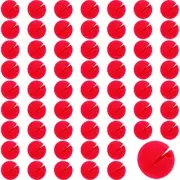 100 Pcs Red Foam Clown Nose for Circus Halloween Party Costume Christmas Party
