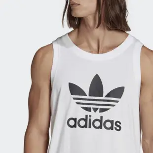 【adidas 愛迪達】運動服 背心上衣 男上衣 TREFOIL TANK(IA4808)