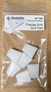 Set of 6 Bottom Grid Feet for Nantucket SInks T-FCFS30 T-FCFS24 T-FCFS33