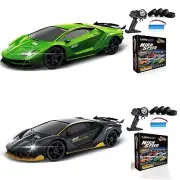 2PCS RC Drift Car 1:24 Remote Control Car 4WD 15KM/H High Speed Racing Sport ...