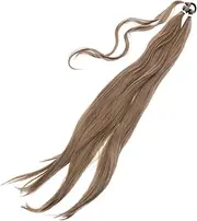 HAPINARY Elegant Braid Ponytail Extension Wig Synthetic Hair Piece for Women's Daily Use