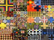 Art Colorful Abstract Mural Ceramic Backsplash Bath Tile #1565