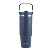 Oasis Stainless Steel Voyager Tumbler with Handle 900ml - Indigo