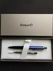 Pelikan Ballpoint Pen K405 Blue Striped Core Set