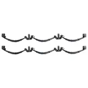 Sunrise Tri Axle Rocker Roller Suspension Spring Complete Assembly - 9 Leaf (6750kg Pair), 15" or 16" - S9RRPTH