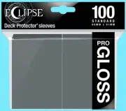 100 ULTRA PRO ECLIPSE SMOKE GREY GLOSS DECK PROTECTORS Standard Card Sleeves