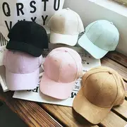Faux Suede Cap Light Gray - One Size