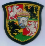 German Prussia Count Graf von Zeppelin Air Ship Blimp Army War Crest Arms Shield