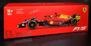F1 1:24 Charles Leclerc 75th Monza Ferrari F1-75 Diecast Car Driver & Case Model