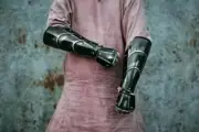 Gauntlet Gloves medieval Pair Accents Knight Crusader Armor Steel Gauntlet