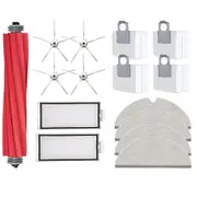 For Max, Max+, Plus,t8 Hepa Filter Robot Vacuum Cleaner Spare Parts Mop Cloth Dust Bag,white